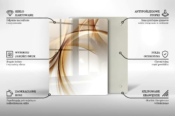 Skleněná deska do kuchyně Jarní růžové květy