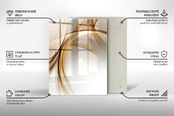 Skleněná deska do kuchyně Jarní růžové květy