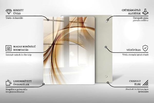 Skleněná deska do kuchyně Jarní růžové květy