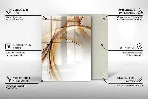 Skleněná deska do kuchyně Jarní růžové květy