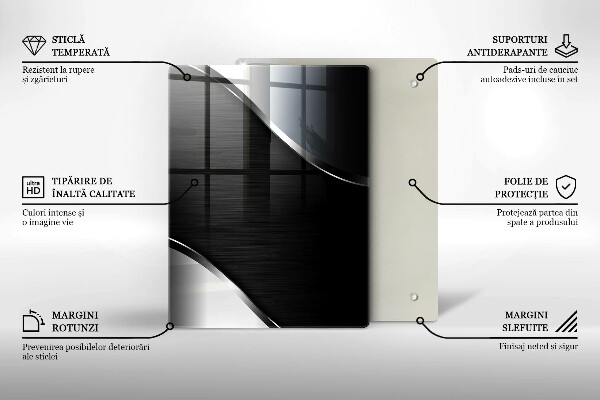 Skleněná deska do kuchyně Staré dřevěné desky