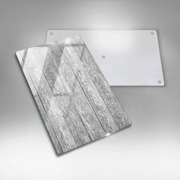 Skleněná deska do kuchyně Staré dřevěné desky