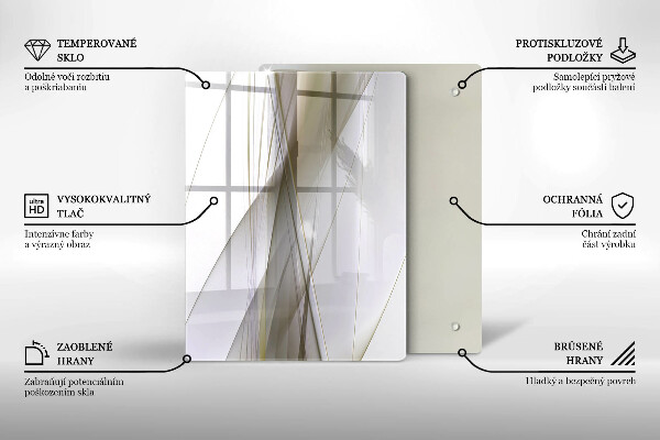 Skleněná deska do kuchyně Struktura abstrakce pozadí
