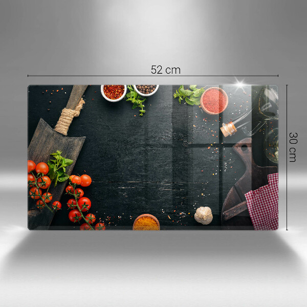 Krájecí prkénko skleněné Cherry rajčata