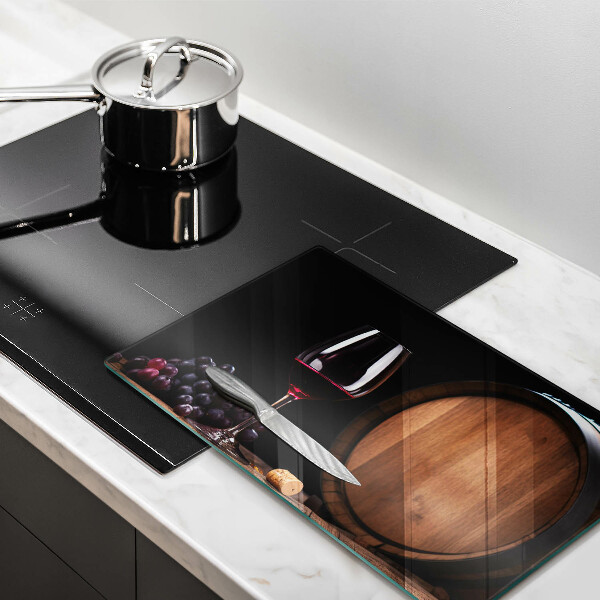 Krájecí prkénko skleněné Sudová sklenice na víno