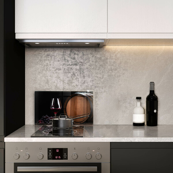 Krájecí prkénko skleněné Sudová sklenice na víno