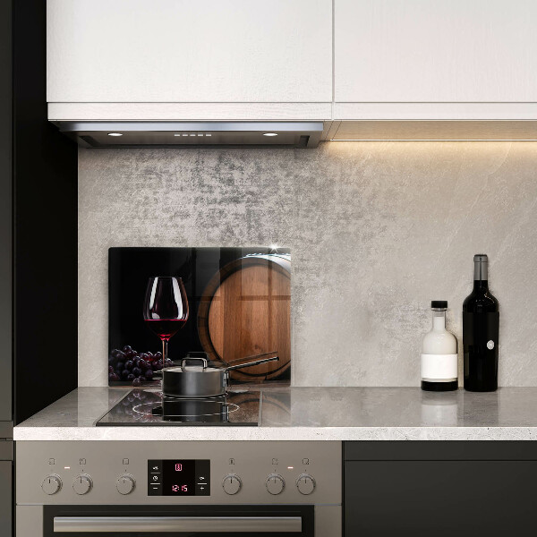 Krájecí prkénko skleněné Sudová sklenice na víno