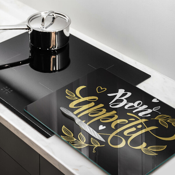 Krájecí prkénko skleněné Bon appetit