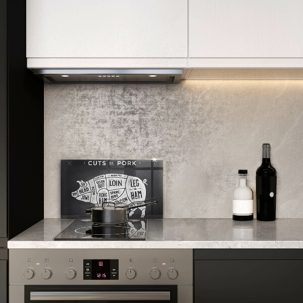 Krájecí prkénko skleněné Vepřové maso vepřové