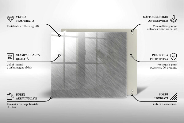 Skleněná krájecí deska Kovové textury pozadí