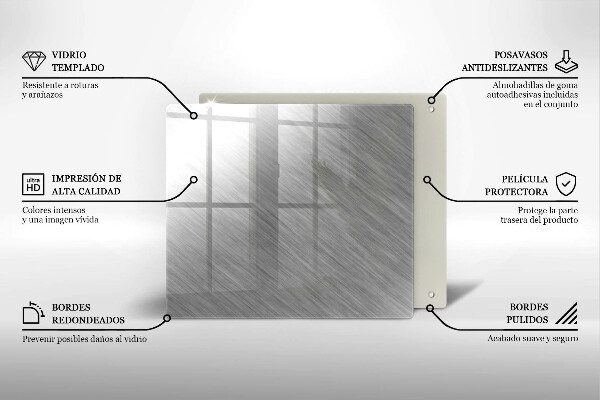 Skleněná krájecí deska Kovové textury pozadí