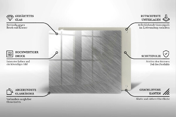 Skleněná krájecí deska Kovové textury pozadí