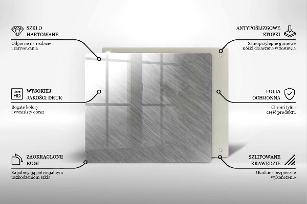 Skleněná krájecí deska Kovové textury pozadí