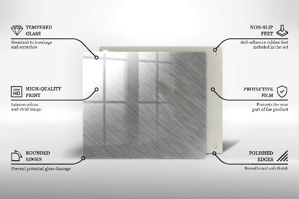 Skleněná krájecí deska Kovové textury pozadí