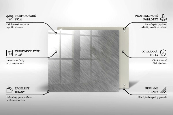 Skleněná krájecí deska Kovové textury pozadí