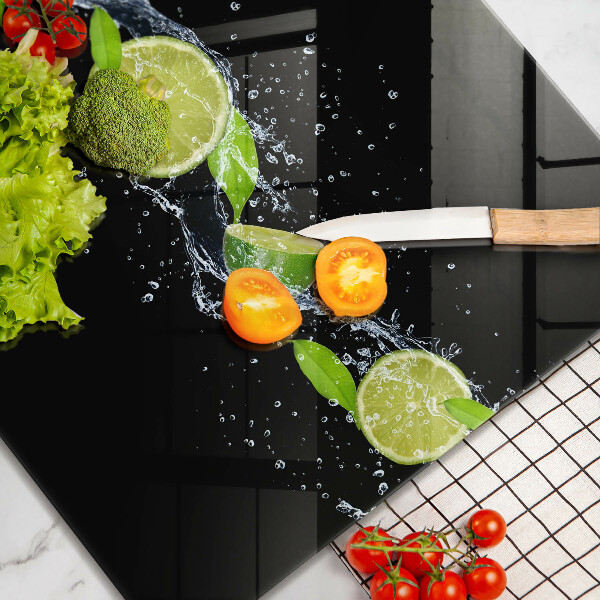 Skleněná krájecí deska Limetková voda