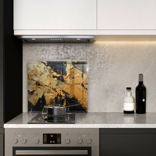 Skleněná deska do kuchyně Elegantní barva textury