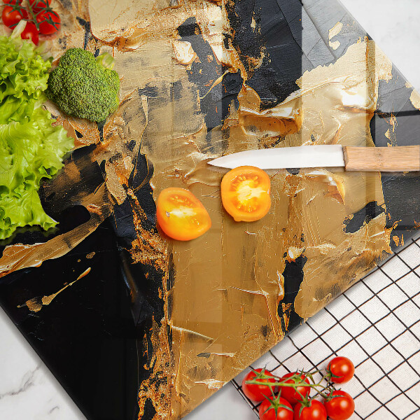 Skleněná deska do kuchyně Elegantní barva textury