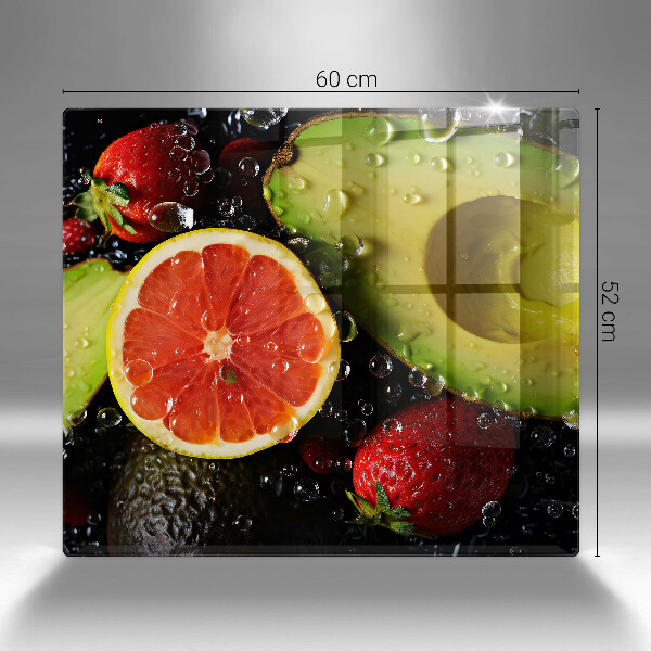 Skleněná deska do kuchyně Ovoce a zelenina