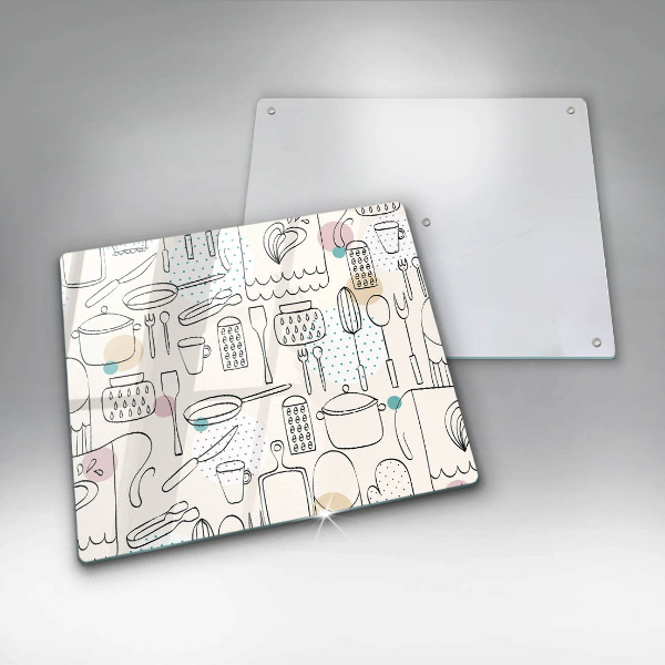 Skleněná deska do kuchyně Kuchyňské doplňky
