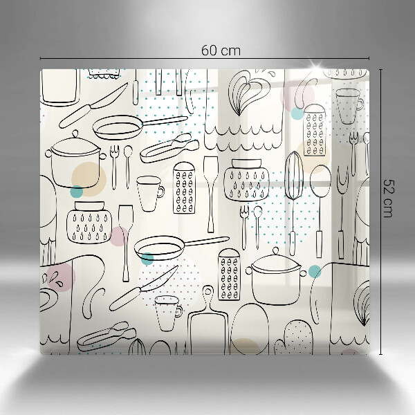 Skleněná deska do kuchyně Kuchyňské doplňky