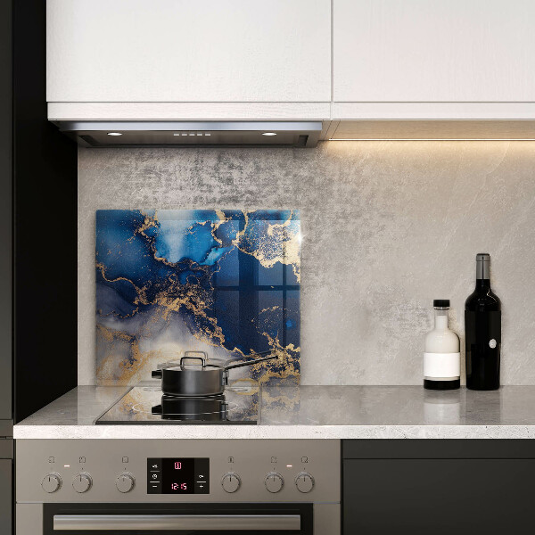 Skleněná deska do kuchyně Mramorová abstrakce