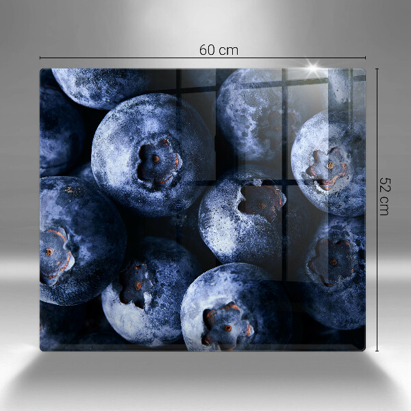 Skleněná deska do kuchyně Zblízka bobulí