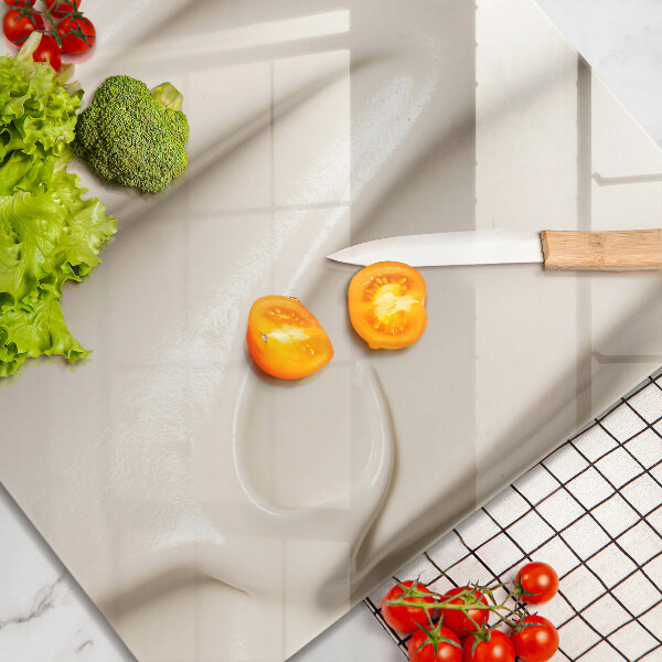 Skleněná deska do kuchyně Smetanová zmrzlina