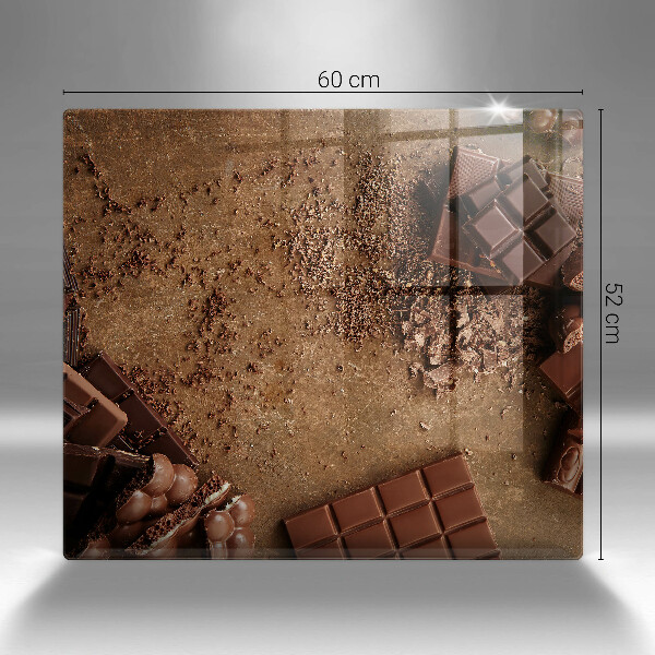 Skleněná deska do kuchyně Čokoládové sladkosti