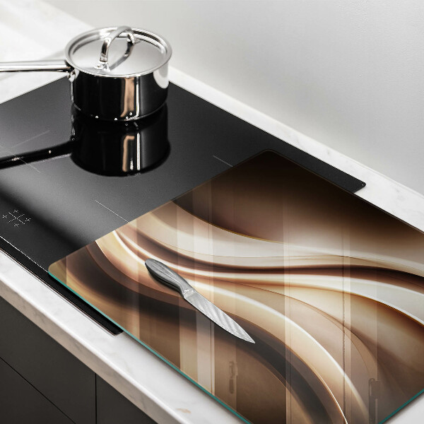 Skleněná krájecí deska Abstrakce jemné linie