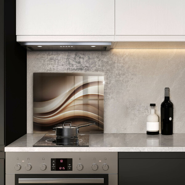 Skleněná krájecí deska Abstrakce jemné linie