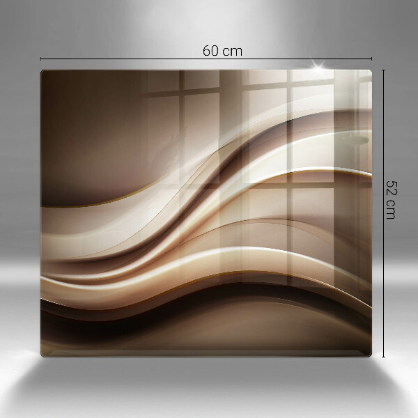 Skleněná krájecí deska Abstrakce jemné linie