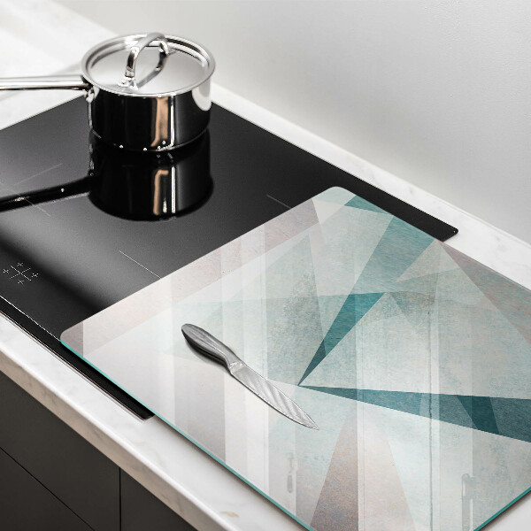 Skleněná krájecí deska Ostrá abstrakce