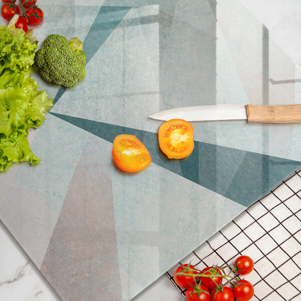 Skleněná krájecí deska Ostrá abstrakce