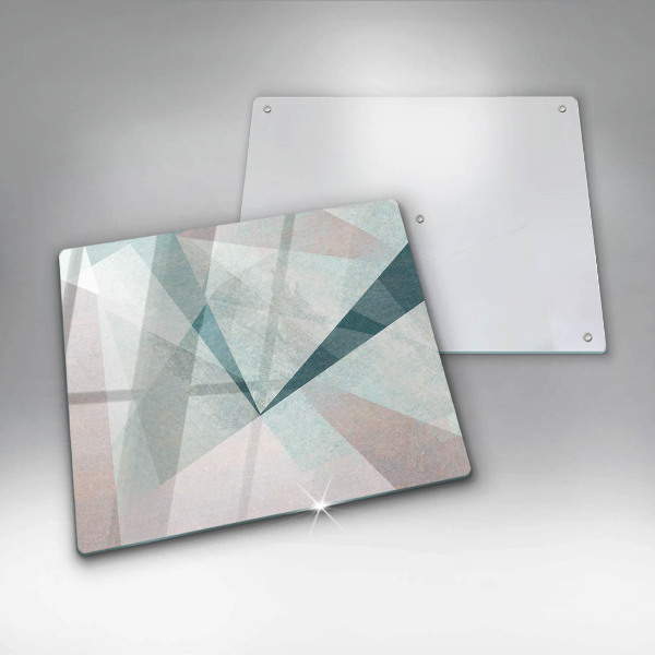 Skleněná krájecí deska Ostrá abstrakce