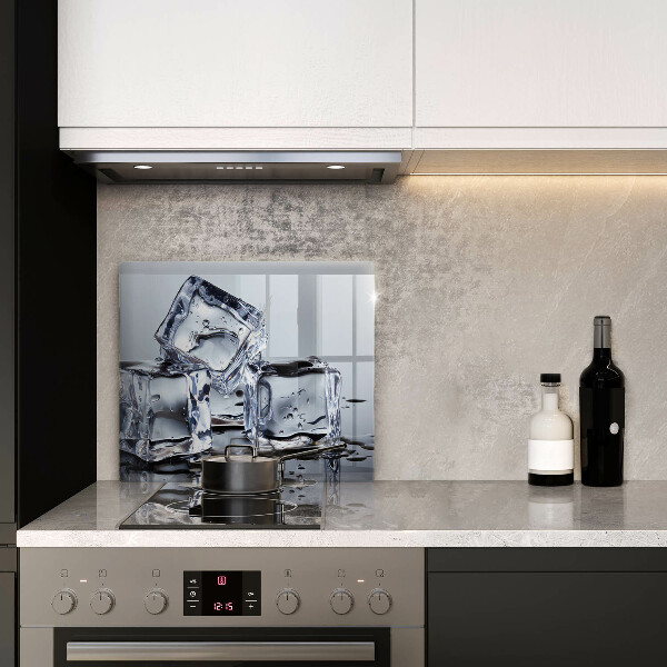 Skleněná krájecí deska Ledové kostky