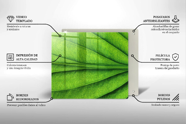 Skleněná krájecí deska Přírodní žilní list