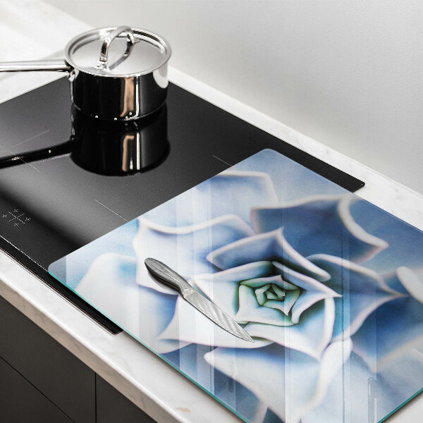 Skleněná krájecí deska Květinová rostlina