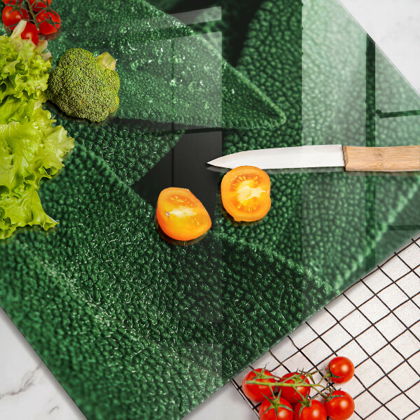 Skleněná krájecí deska Listy rostliny