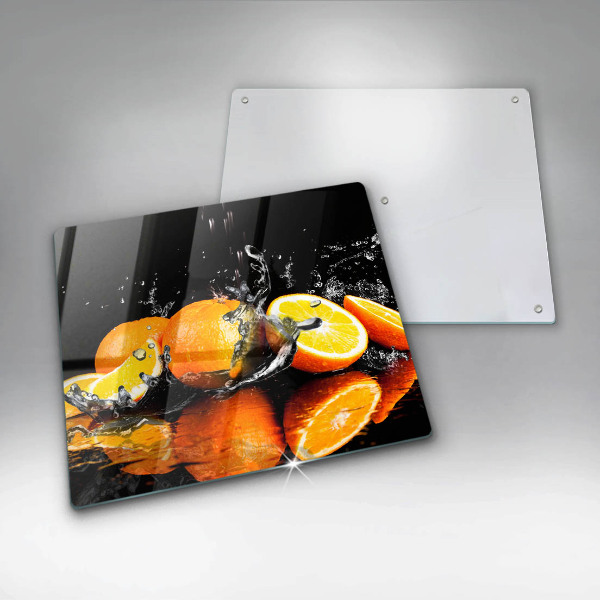 Krájecí prkénko skleněné Šťavnaté oranžové ovoce