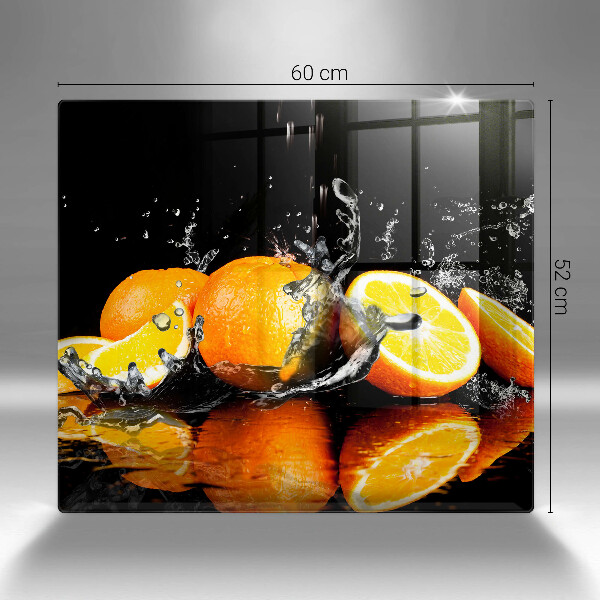 Krájecí prkénko skleněné Šťavnaté oranžové ovoce