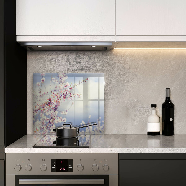 Krájecí prkénko skleněné Kvetoucí strom