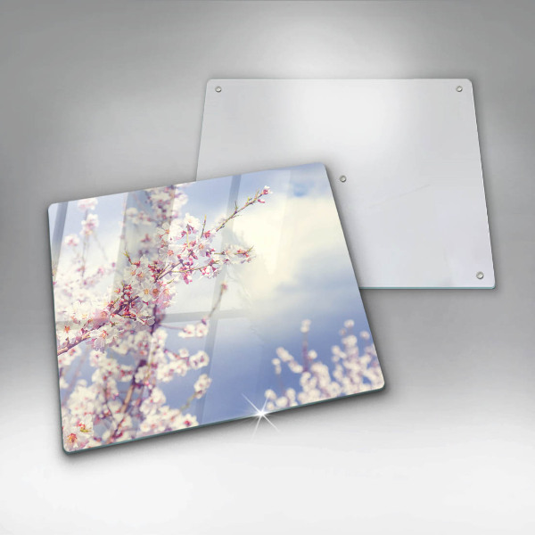 Krájecí prkénko skleněné Kvetoucí strom