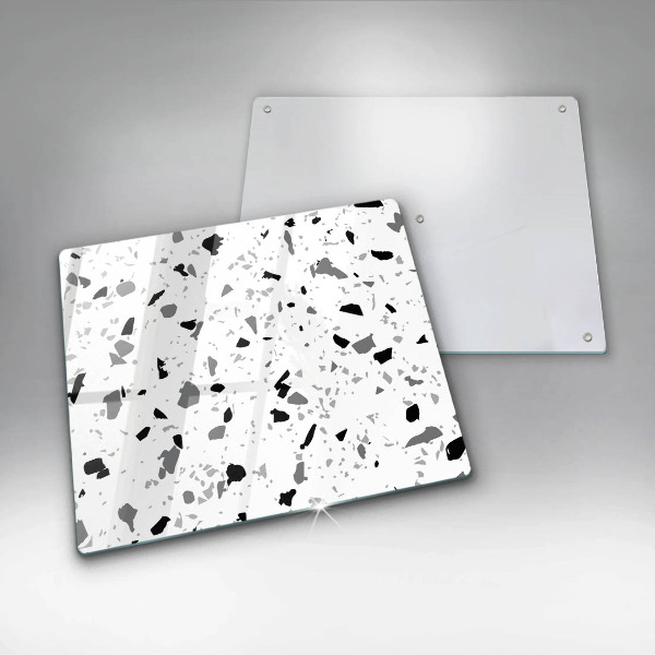 Skleněná deska do kuchyně Dekorativní kamenina