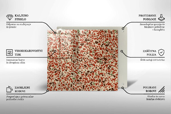 Skleněná deska do kuchyně Jemná kamenina