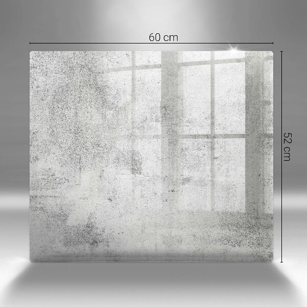 Skleněná deska do kuchyně Betonová textura