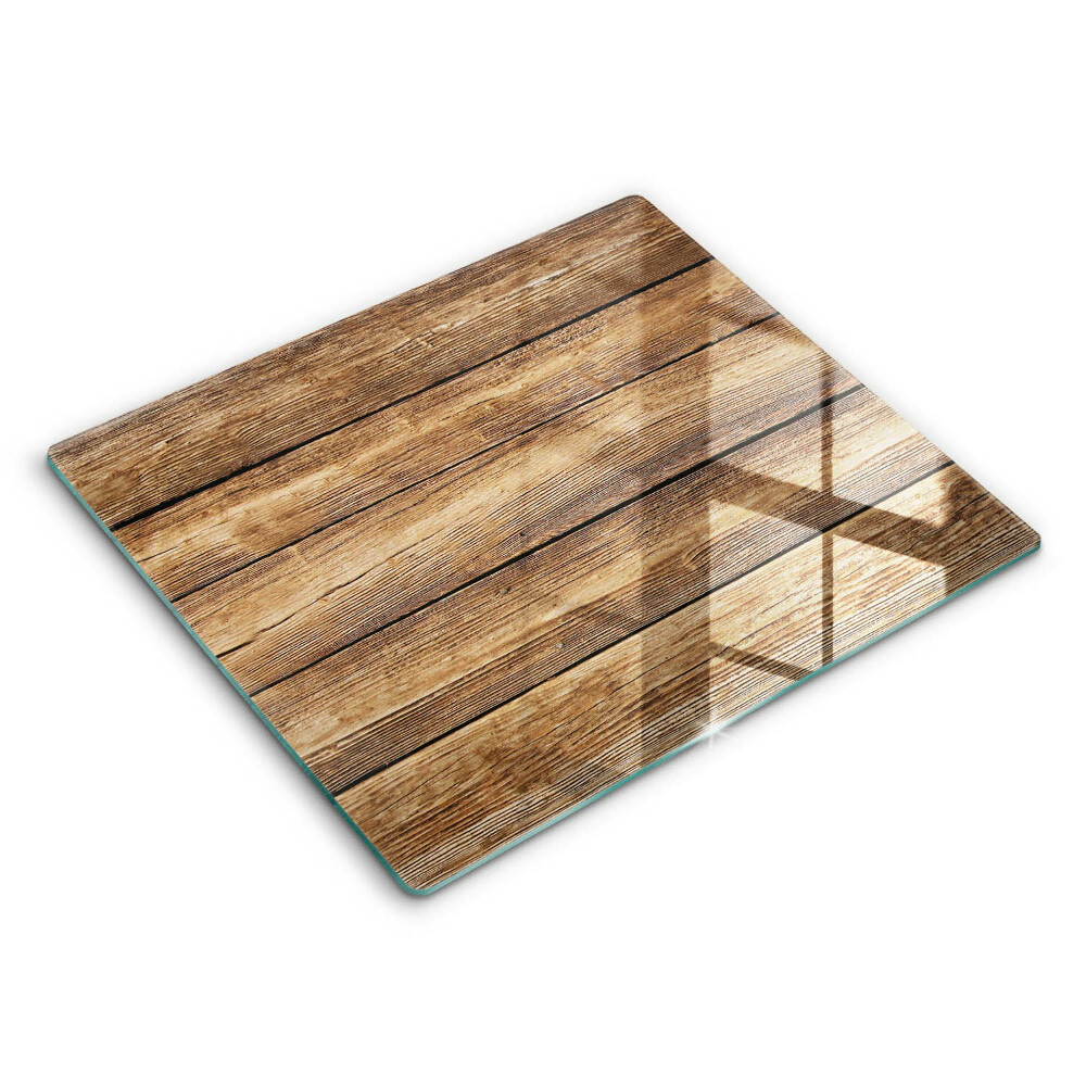 Skleněná krájecí deska Desky s texturou dřeva