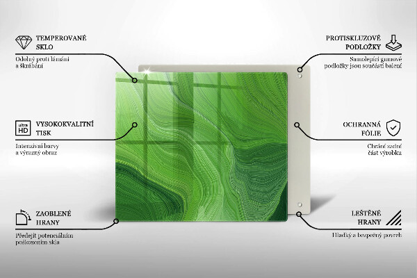 Krájecí prkénko skleněné Abstraktní textura