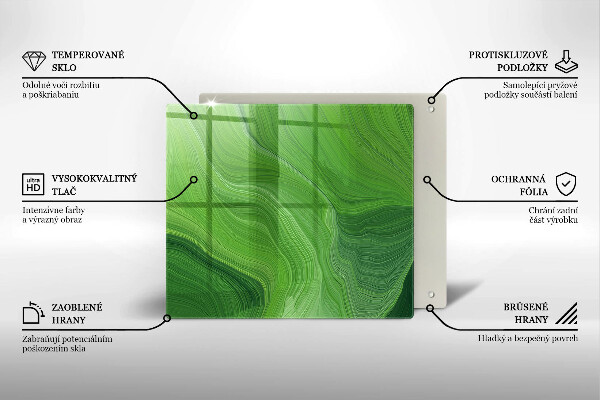 Krájecí prkénko skleněné Abstraktní textura