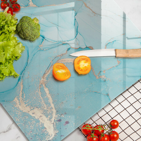 Krájecí prkénko skleněné Kamenná abstrakce